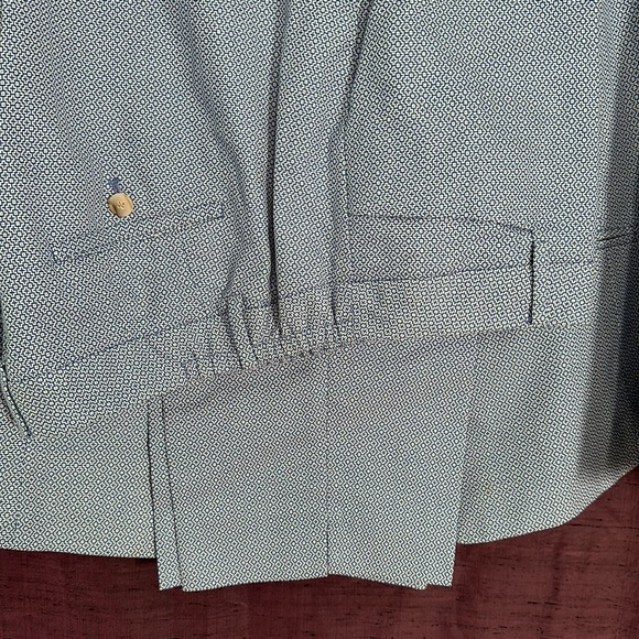 Talbots Blue and White Dobby Pattern Suit - Picture 10 of 12